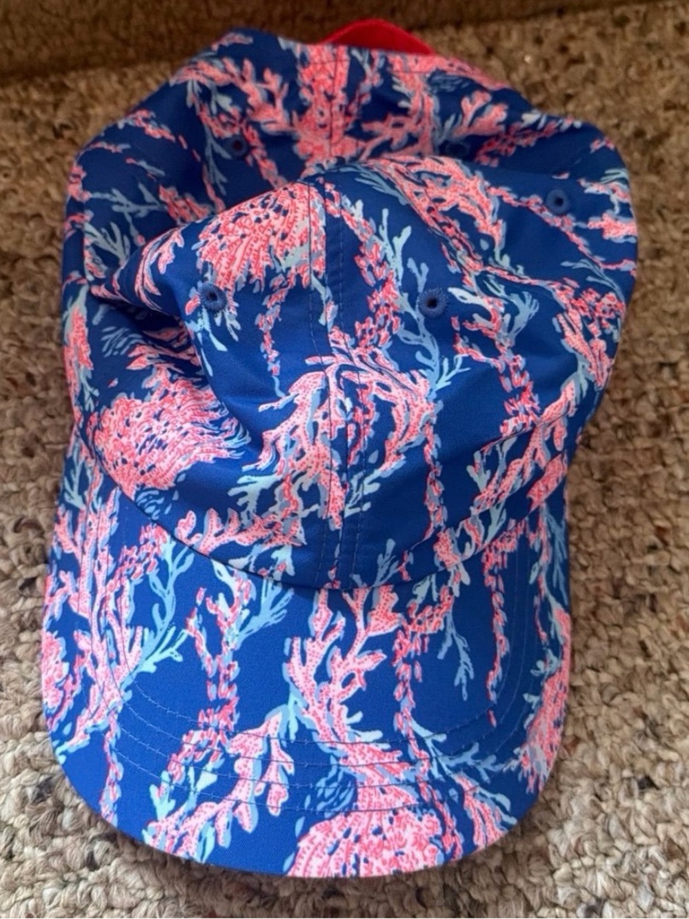 Lilly Pulitzer baseball hat